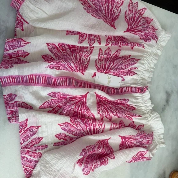 NWT Lilly Pulitzer Kalinda Off the Shoulder Top - Picture 4 of 4